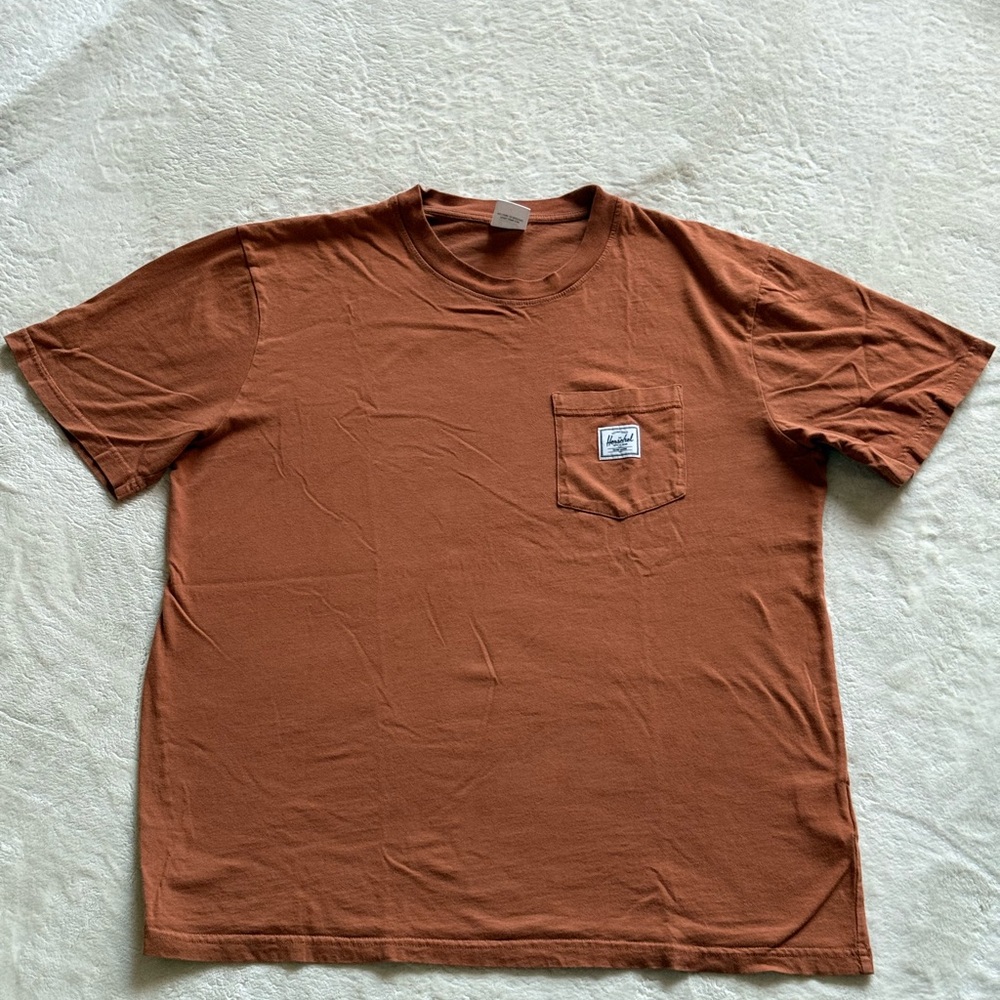 Herschel Supply Company Rust Short Sleeve Tee